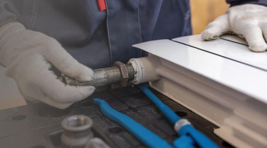 Professional water heater repair services in Goldsmith, IN